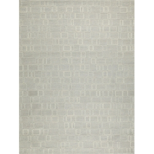 Soho Hand-Tufted New Zealand Wool Silver/Ivory 15'x20' Area Rug