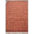 Soho Hand-Knotted New Zealand Wool Red 8'x10' Area Rug