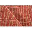 Soho Hand-Knotted New Zealand Wool Red 8'x10' Area Rug