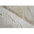 Sumo Shag Handloomed Polyester/Microfiber White 9'x12' Area Rug