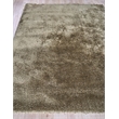 Sumo Shag Handloomed Polyester/Microfiber Taupe 10'x14' Area Rug