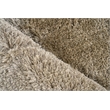 Sumo Shag Handloomed Polyester/Microfiber Taupe 9'6