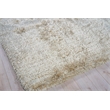 Sumo Shag Handloomed Polyester/Microfiber Beige 5'x8' Area Rug