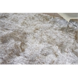 Sumo Shag Handloomed Polyester/Microfiber Beige 5'x8' Area Rug
