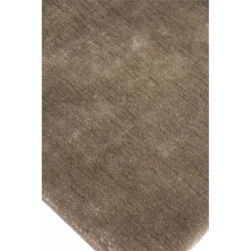 Smart Gem Handloomed Wool/Viscose Bronze 3'6