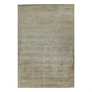 Smart Gem Handloomed Wool/Viscose Bronze 3'6&quotx18' Area Rug