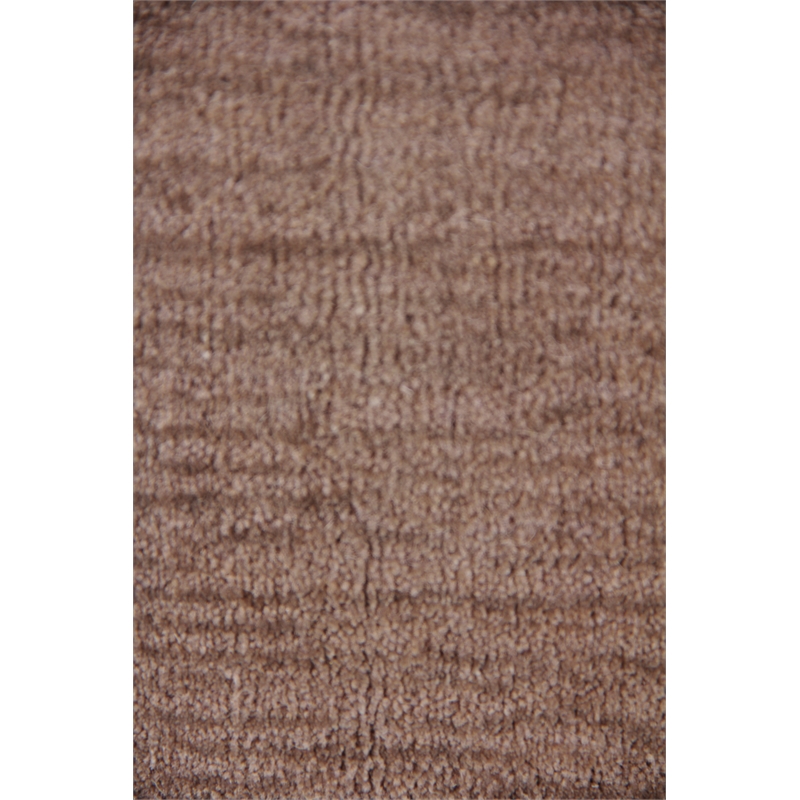 Smart Gem Handloomed Wool/Viscose Mink 12'x15' Area Rug