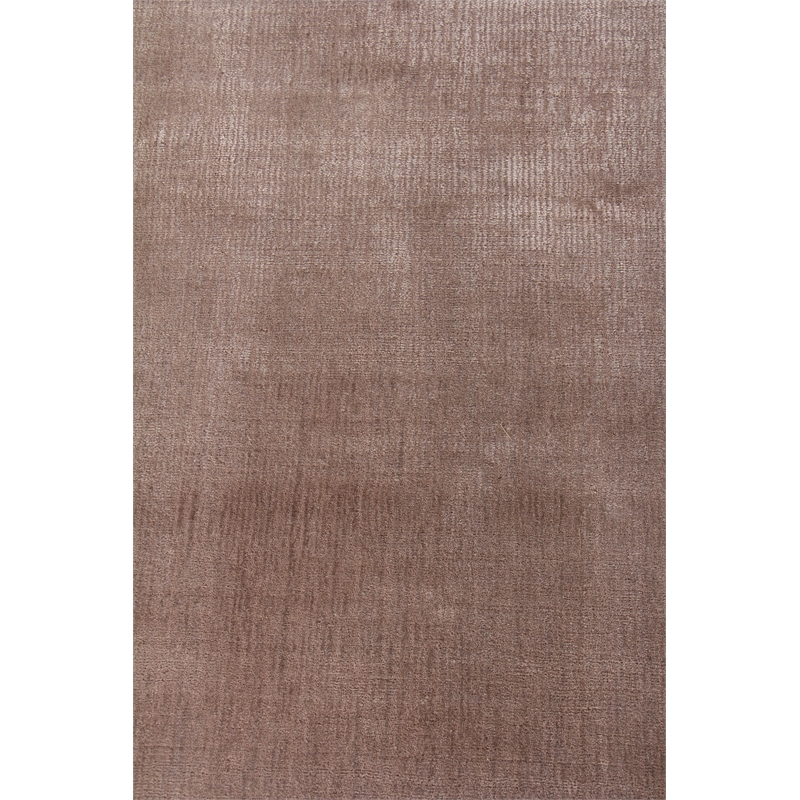 Smart Gem Handloomed Wool/Viscose Mink 12'x15' Area Rug