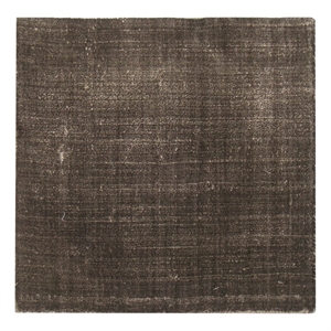 Smooch Handloomed Bamboo Silk Dark Gray 8'x10' Area Rug