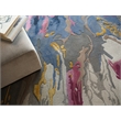 Solara Hand-Tufted New Zealand Wool Pink/Blue/Multi 8'x10' Area Rug
