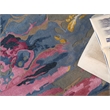 Solara Hand-Tufted New Zealand Wool Pink/Blue/Multi 8'x10' Area Rug