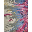 Solara Hand-Tufted New Zealand Wool Pink/Blue/Multi 8'x10' Area Rug