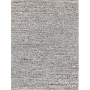 Sorrento Flatweave New Zealand Wool Gray 10'x14' Area Rug
