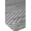 Smooch Geo Handloomed Bamboo Silk Aqua 10'x14' Area Rug