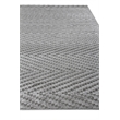 Smooch Geo Handloomed Bamboo Silk Aqua 10'x14' Area Rug