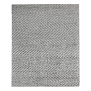 Smooch Geo Handloomed Bamboo Silk Aqua 10'x14' Area Rug