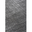 Smooch Geo Handloomed Bamboo Silk Dark Gray 6'x9' Area Rug