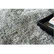 Sumo Shag Handloomed Polyester/Microfiber Gray 8'x11' Area Rug
