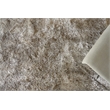 Sumo Shag Shag Polyester/Microfiber Light Beige 6'x9' Area Rug