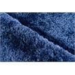 Sumo Shag Handloomed Polyester/Microfiber Navy 8'x10' Area Rug