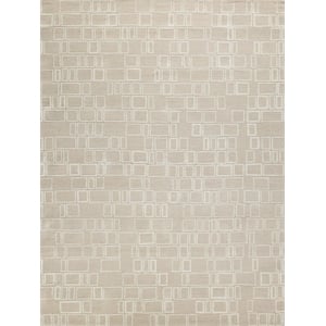 Soho Hand-Tufted New Zealand Wool Beige/Ivory 8'x10' Area Rug