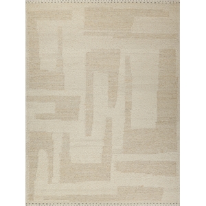 Sunstone Flatweave Wool Ivory/Cream 14'x18' Area Rug