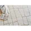 Tahoe Hand-Knotted Wool White/Beige 8'x10' Area Rug