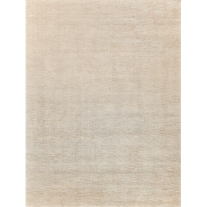Tangaro Handloomed Bamboo Silk/Banana Silk Light Beige 9'x12' Area Rug