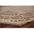 Super Tibetan Hand-Knotted Wool/Bamboo Silk Beige 5'6