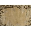 Super Tibetan Hand-Knotted Wool/Bamboo Silk Beige 5'6