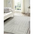 Tangiers Hand-Tufted New Zealand Wool Blue/Ivory 9'x12' Area Rug