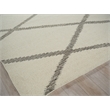 Sunstone Flatweave Wool Ivory/Black 8'x10' Area Rug