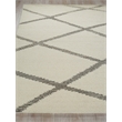 Sunstone Flatweave Wool Ivory/Black 8'x10' Area Rug