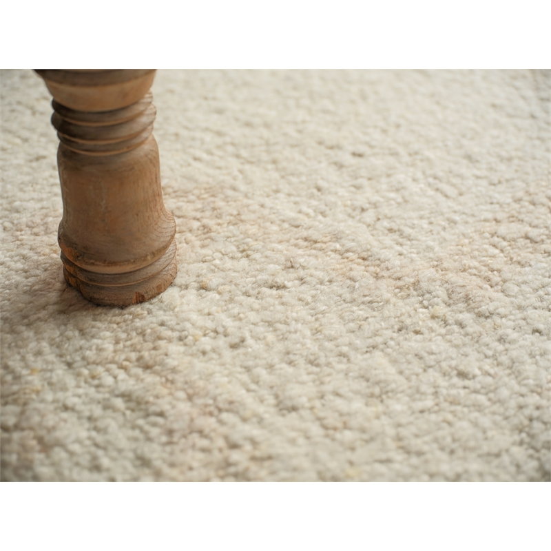 Sunstone Flatweave Wool Ivory/Beige 10'x14' Area Rug