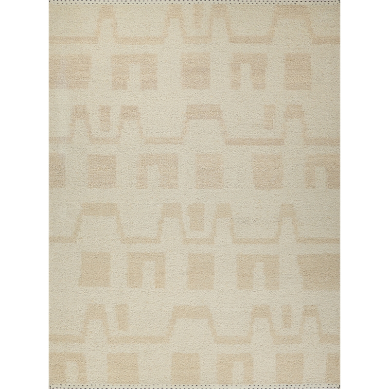 Sunstone Flatweave Wool Ivory/Beige 10'x14' Area Rug