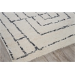 Tahoe Hand-Knotted Wool Ivory/Black 12'x15' Area Rug