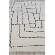 Tahoe Hand-Knotted Wool Ivory/Black 12'x15' Area Rug