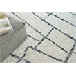 Tahoe Hand-Knotted Wool Ivory/Black 12'x15' Area Rug
