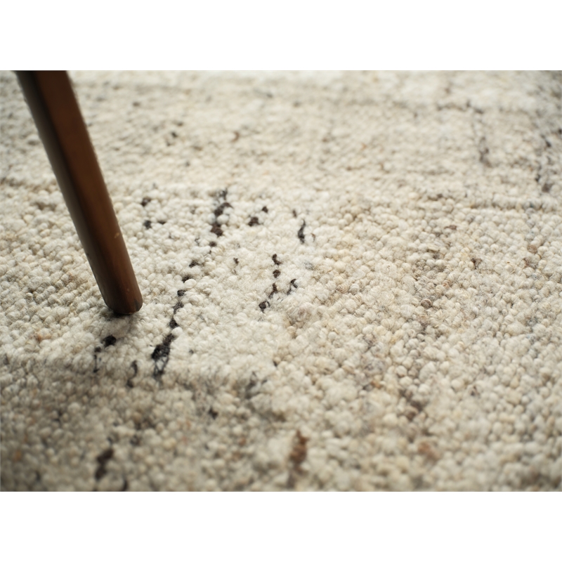 Sunstone Flatweave Wool Beige/Brown 12'x15' Area Rug