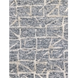 Tahoe Hand-Knotted Wool Gray/Ivory 6'x9' Area Rug