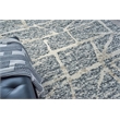 Tahoe Hand-Knotted Wool Gray/Ivory 8'x10' Area Rug