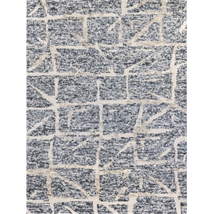 Tahoe Hand-Knotted Wool Gray/Ivory 8'x10' Area Rug
