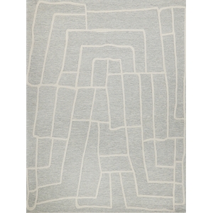Tangiers Hand-Tufted New Zealand Wool Blue/Ivory 14'x18' Area Rug