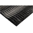 Super Tibetan Hand-Knotted Wool/Bamboo Silk Black/Gray 10'x14' Area Rug