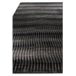 Super Tibetan Hand-Knotted Wool/Bamboo Silk Black/Gray 10'x14' Area Rug