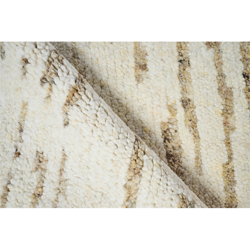 Tahoe Hand-Knotted Wool Ivory/Beige 14'x18' Area Rug