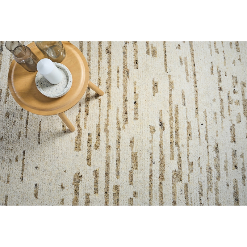 Tahoe Hand-Knotted Wool Ivory/Beige 14'x18' Area Rug