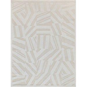 Tempo Handloomed New Zealand Wool Light Beige 8'x10' Area Rug