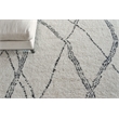 Tahoe Hand-Knotted Wool Ivory/Black 10'x14' Area Rug