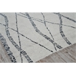 Tahoe Hand-Knotted Wool Ivory/Black 8'x10' Area Rug